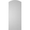 Ekena Millwork Arch Top Surface Mount PVC Gable Vent: Functional, w/ 2"W x 2"P Brickmould Sill Frame, 18"W x 42"H GVPAR18X4203SF - alternate 4